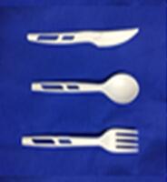 Environmentally friendly degradable knife and fork spoon » 15711