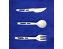 Environmentally friendly degradable knife and fork spoon - 15711